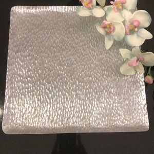 Mikasa silver serving platter